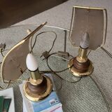 Vintage side table lamp