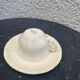 Digoin sarreguemines earthenware tea set consisting of 15 pieces antique cream