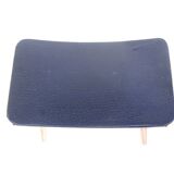 Tabouret scandinave en skaï, Suède, 1940