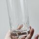 Set of 4 cut crystal orangeade glasses