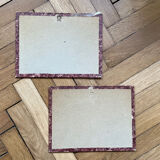 Set of 2 paintings Germaine Bouret