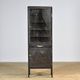 Cabinet de médecine en fer poli, années 1950
