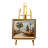 Painting on canvas