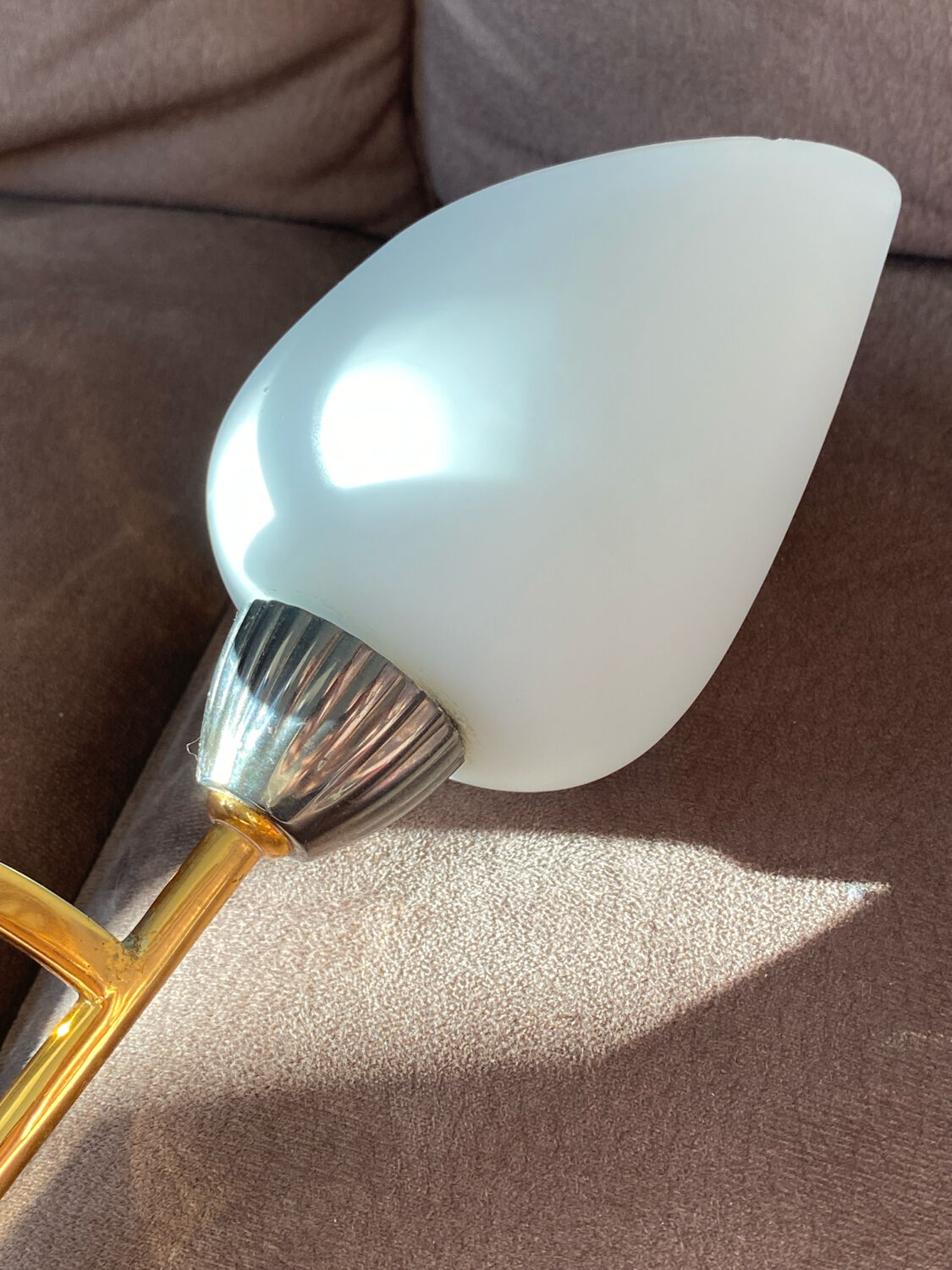 Rare Lustre Vintage des années 60, dans l’esprit Stilnovo / Maison Arlus.