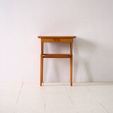 Table de chevet en teck de fabrication scandinave