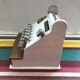 Former white metal cash recorder drawer box vintage child toy