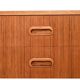 Scandinavian teak bedside table from the 1960s