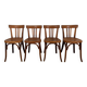 Bistro chairs, set of 4