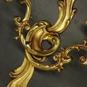 Pair of Louis XV style sconces by Lucien Gau Paris