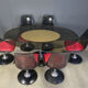 Space age dining set by Chromcraft, 1970s
