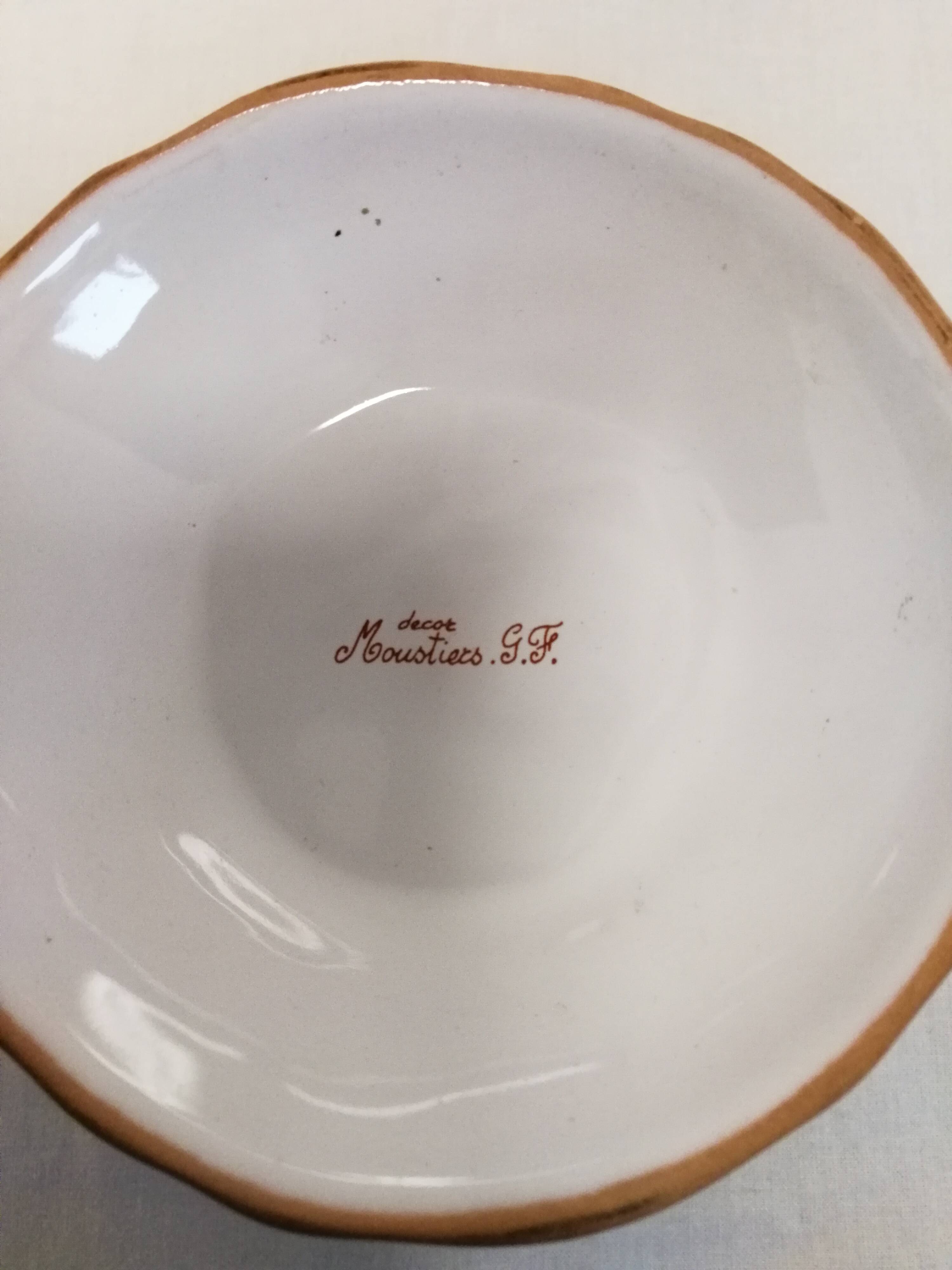 Vase, Moustiers Earthenware Flower Pick