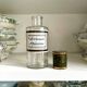 Valerianat: quinine apothecary bottle in transparent glass and metal