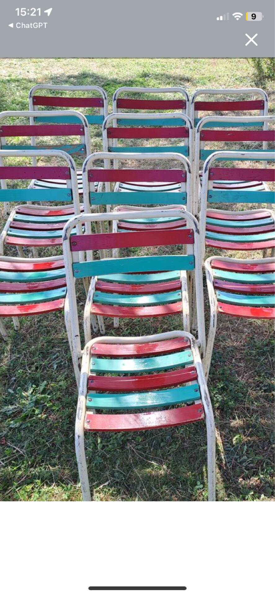 Chaises Tolix