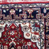 Tapis vintage du Moyen-Orient Hamadan fait main en laine – 60 x 98 cm