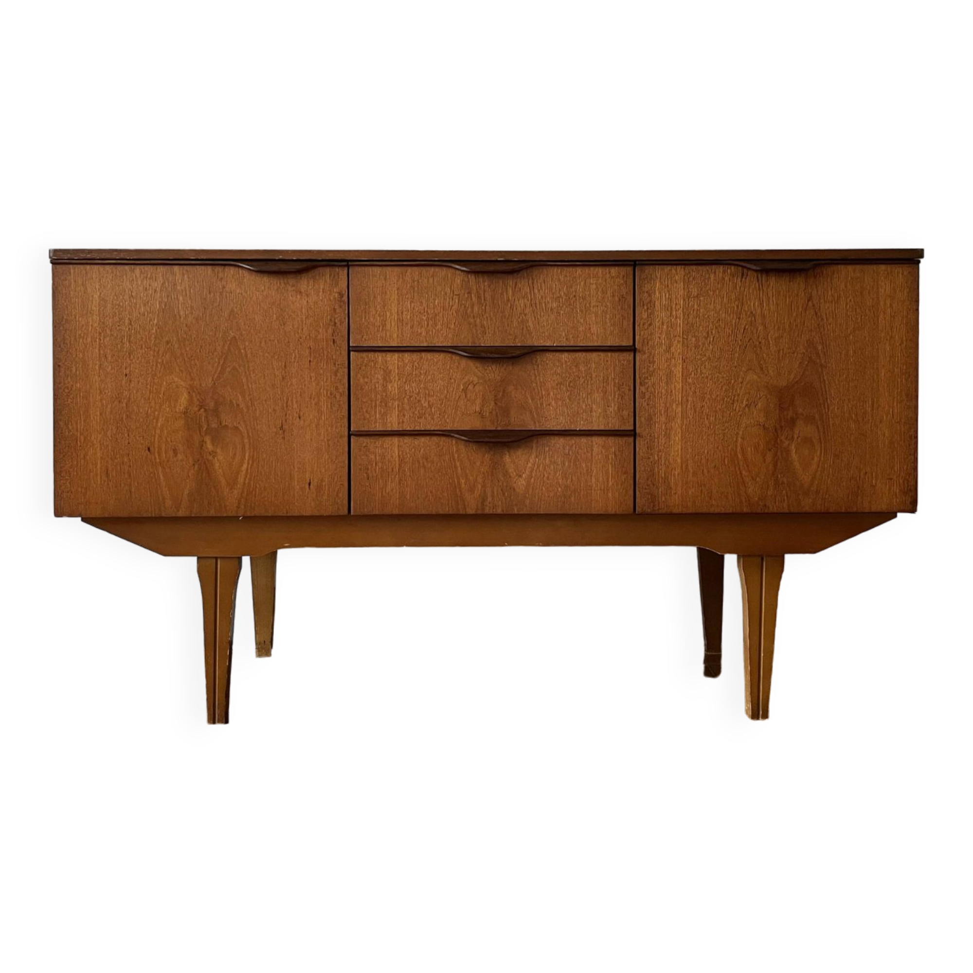 English sideboard in vintage solid teak from the austin suite collection