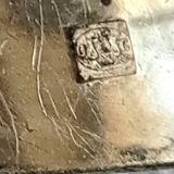 Silver-plated metal spoons. Maison Christofle.