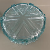 Blue glass bonbonnière, glass box