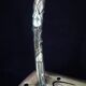 Maison Christofle White Metal Asparagus Dish and Tongs