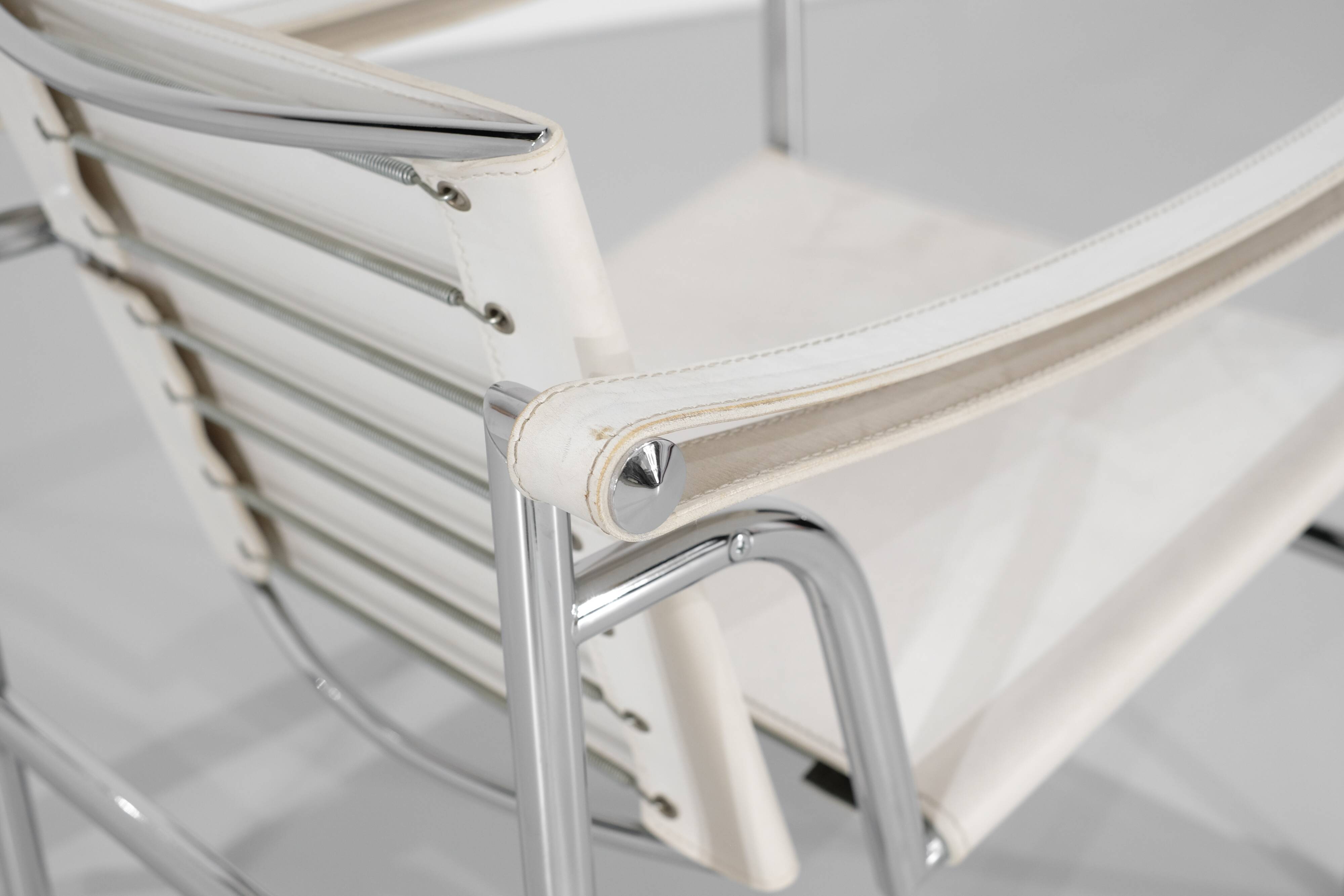 Fauteuil " LC1 " de Le Corbusier pour Cassina, Italie 1929.