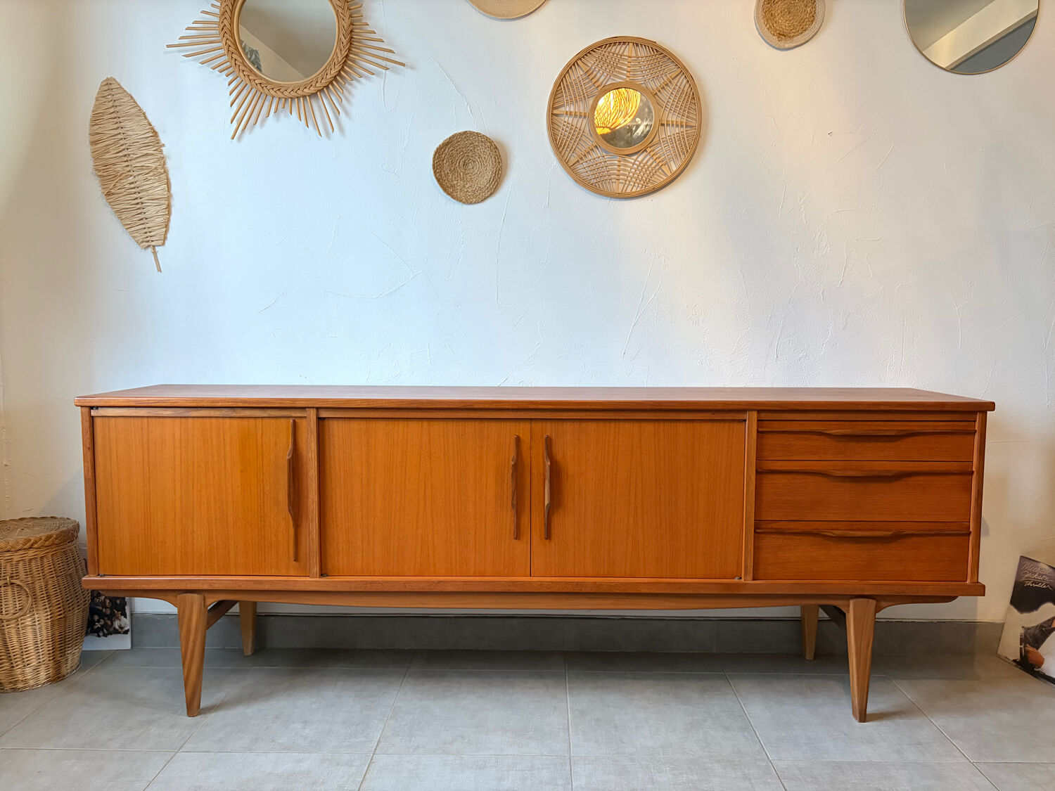 Vintage teak sideboard