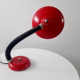 vintage lamp Delmas red
