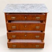 Vintage marine style chest of drawers with 4 drawers