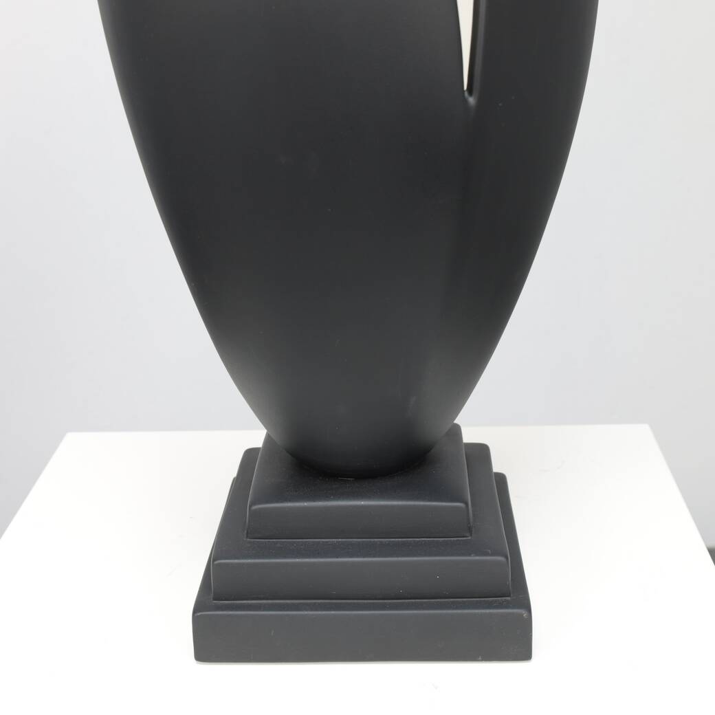 Postmodern ceramic table lamp "Venus", Italy, 1980s