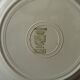 Set of 6 digoin sarreguemines earthenware dinner plates. aude model.