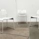 Chaises Vintage Space Age par Rodney Kinsman pour Bieffeplast, années 1970, lot de 3
