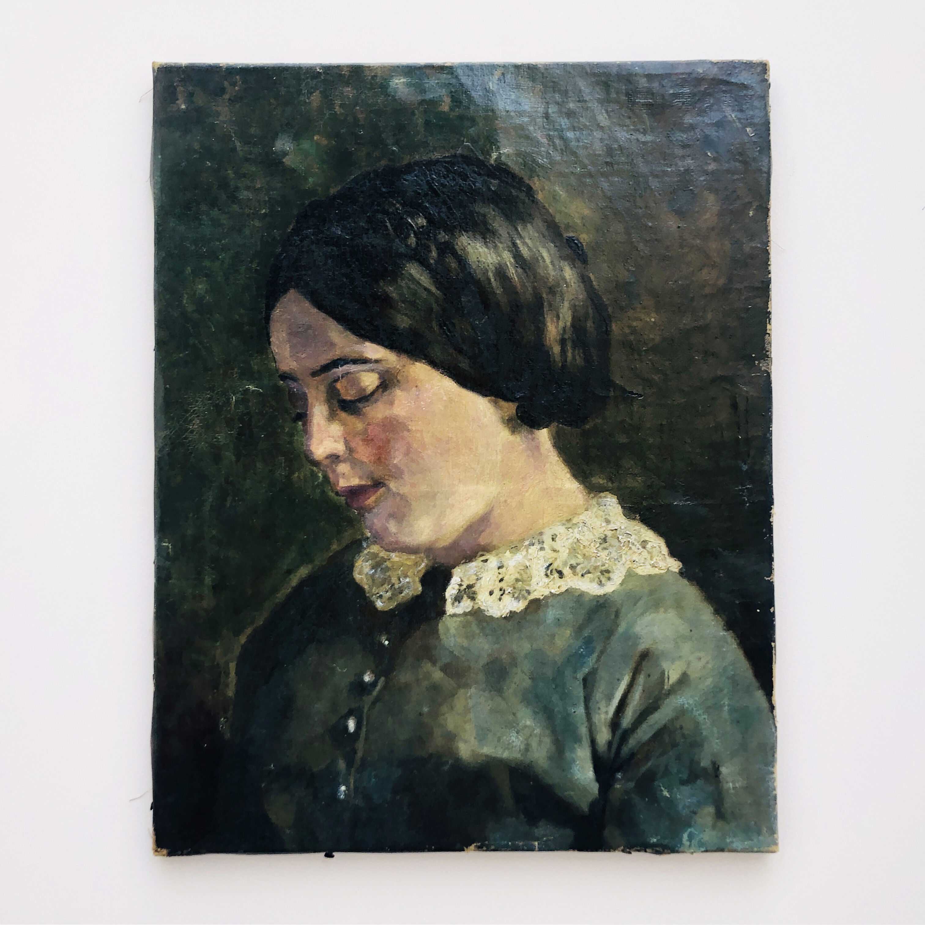 Table XIXth "Portrait of the young woman"