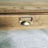 Vintage solid wood coffee table