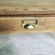 Vintage solid wood coffee table