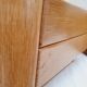 Pouf en bois d'orme