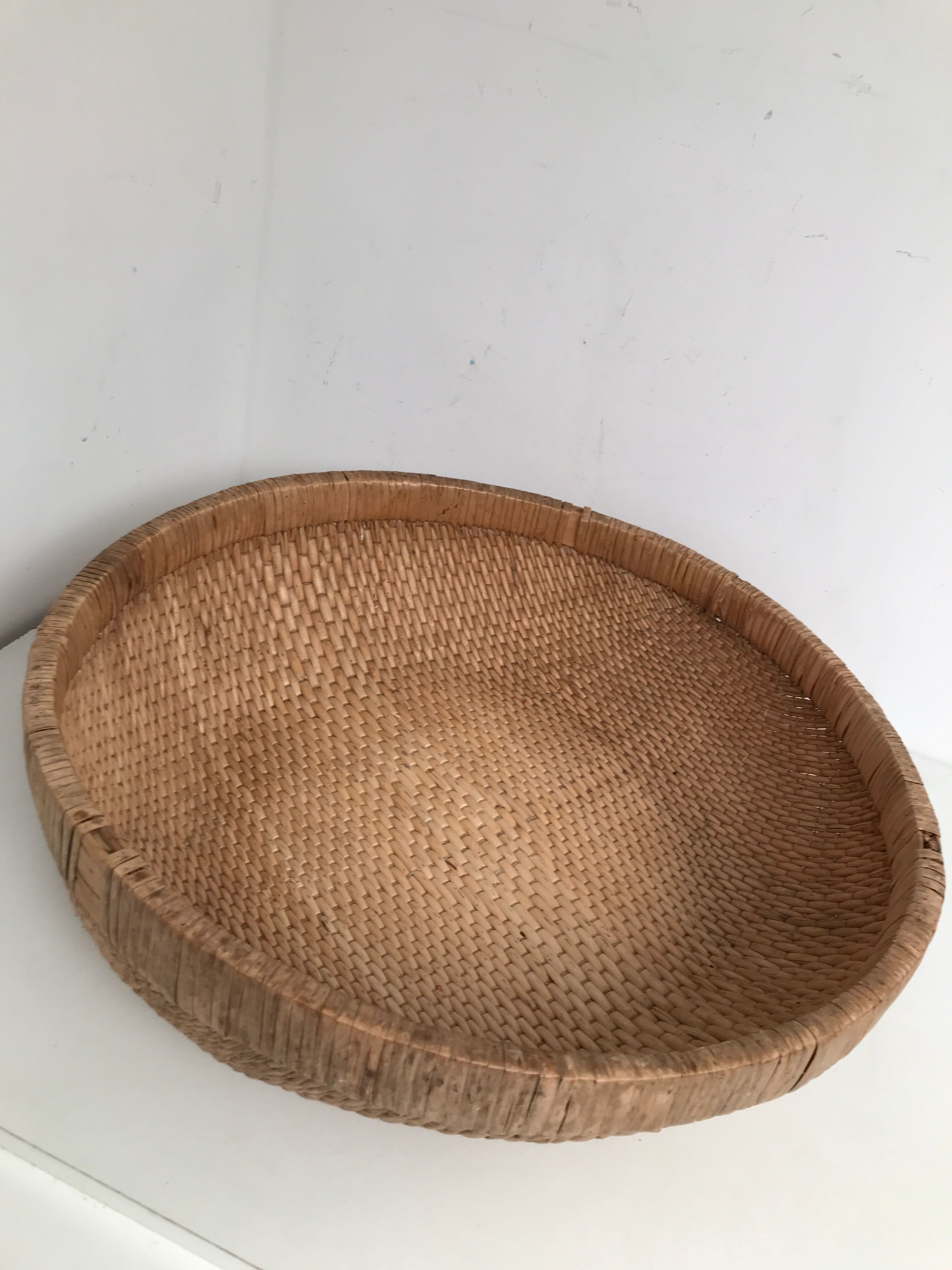 Panier ovale vintage