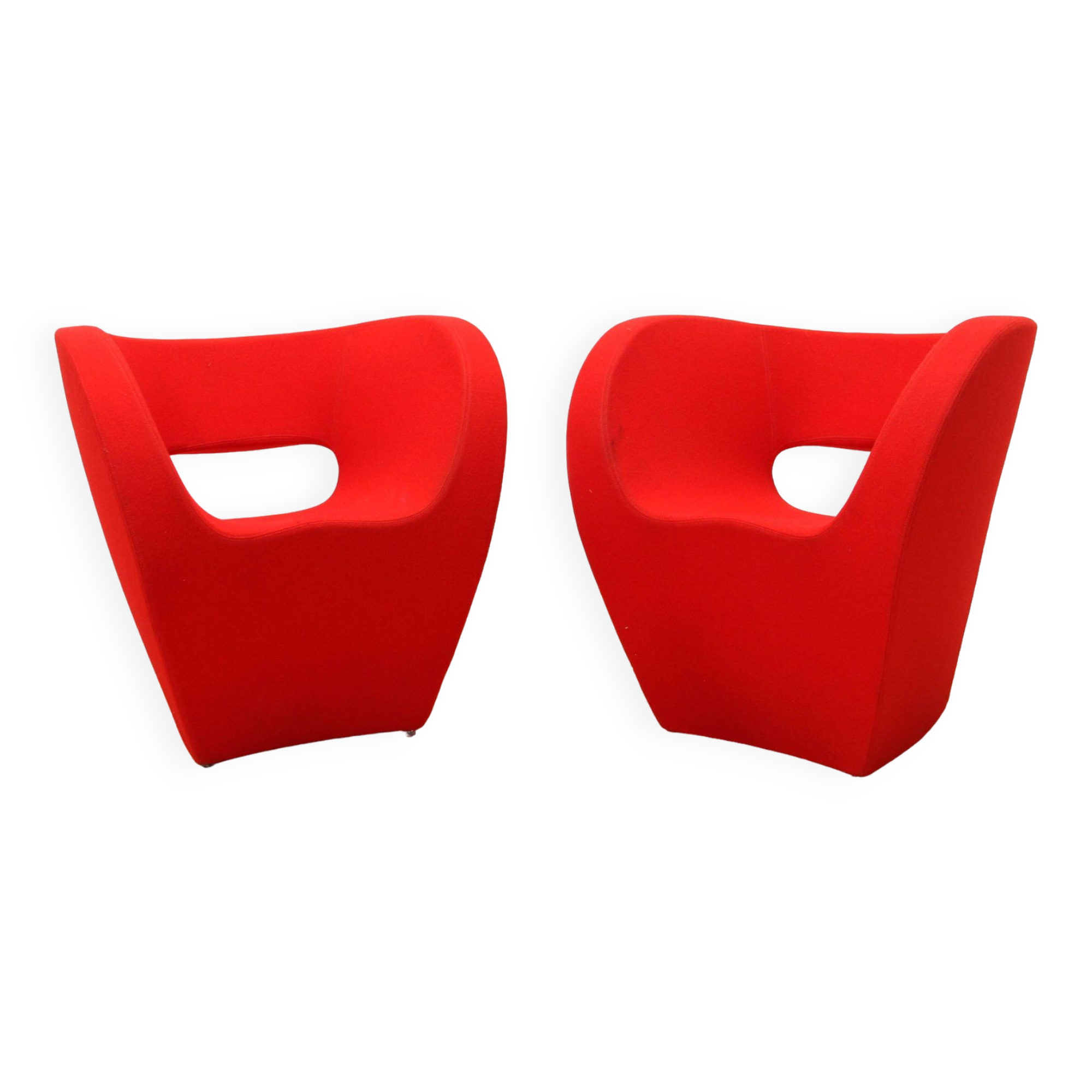 Paire de fauteuils Little Albert, Moroso