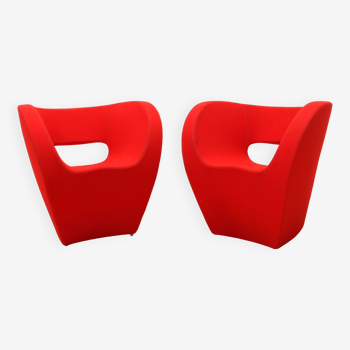 Paire de fauteuils Little Albert, Moroso