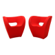 Paire de fauteuils Little Albert, Moroso