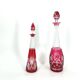 Crystal caraffe or decanters by Val Saint Lambert, 1960s