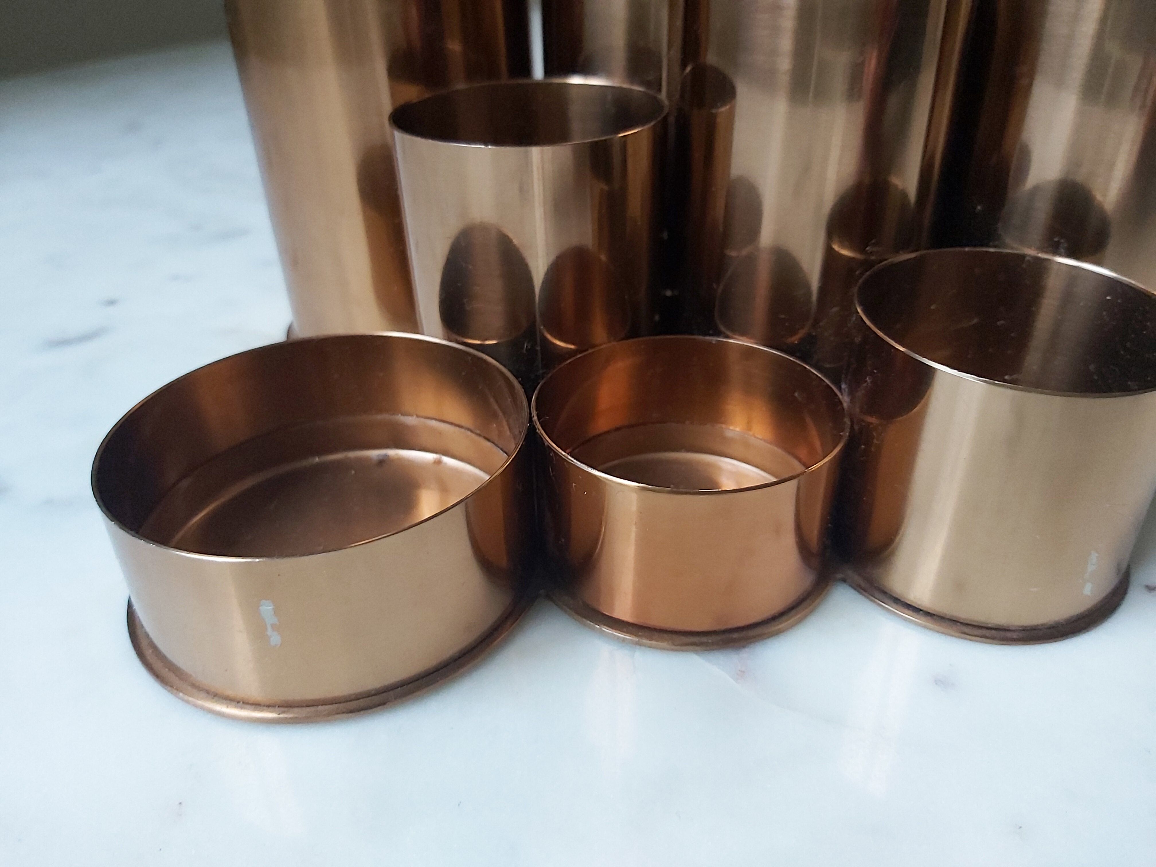 Large pencil pot Ferm living copper
