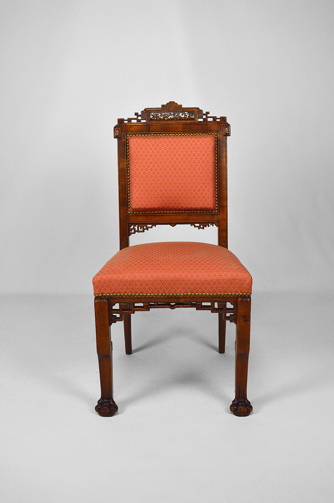 Set of 4 Japanese chairs by Gabriel Viardot, circa 1880