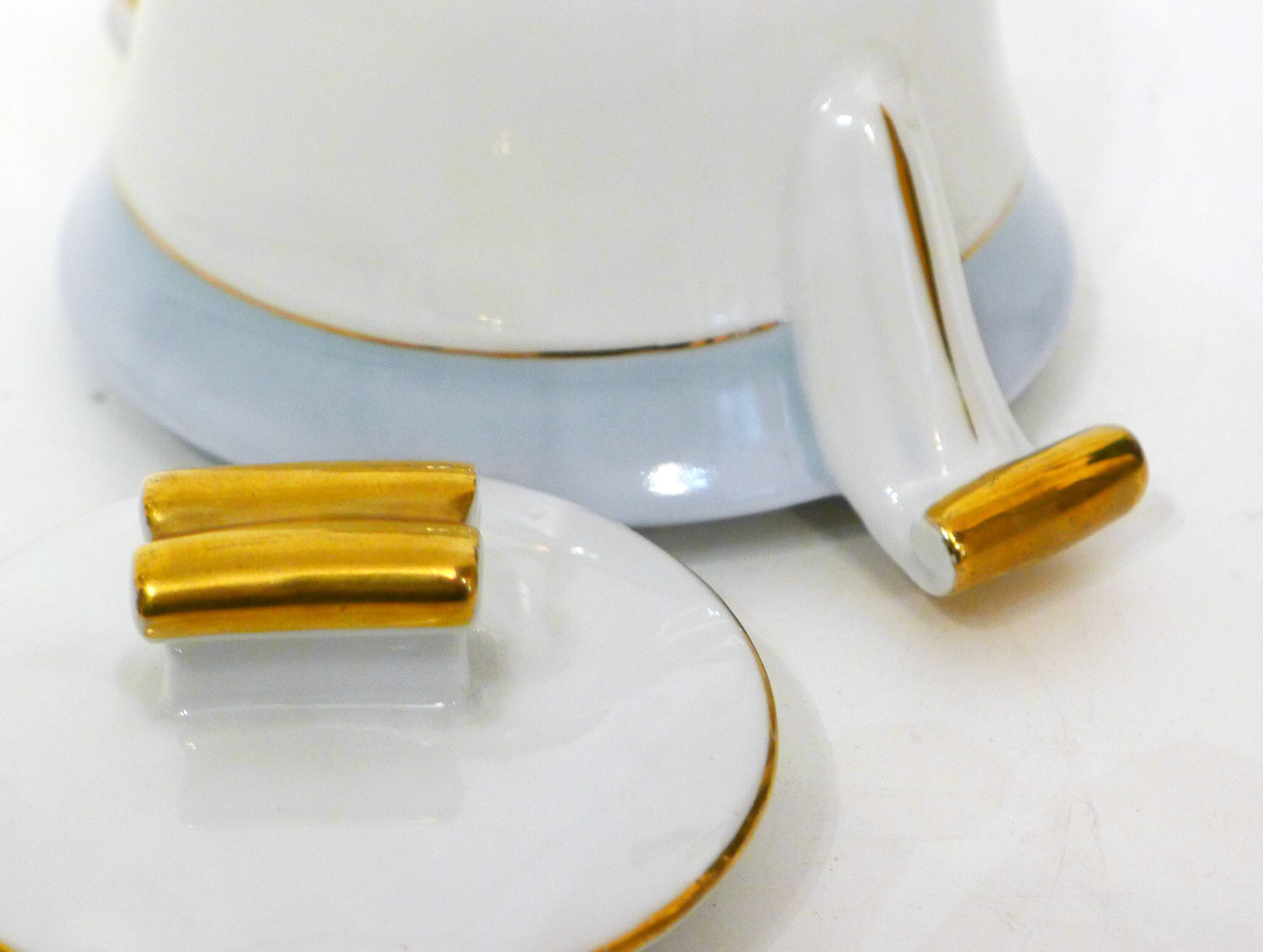 Porcelain coffee service