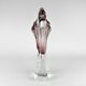 Vintage Art Glass Vase by Josef Hospodka for Chribska Glasswork, 1960's
