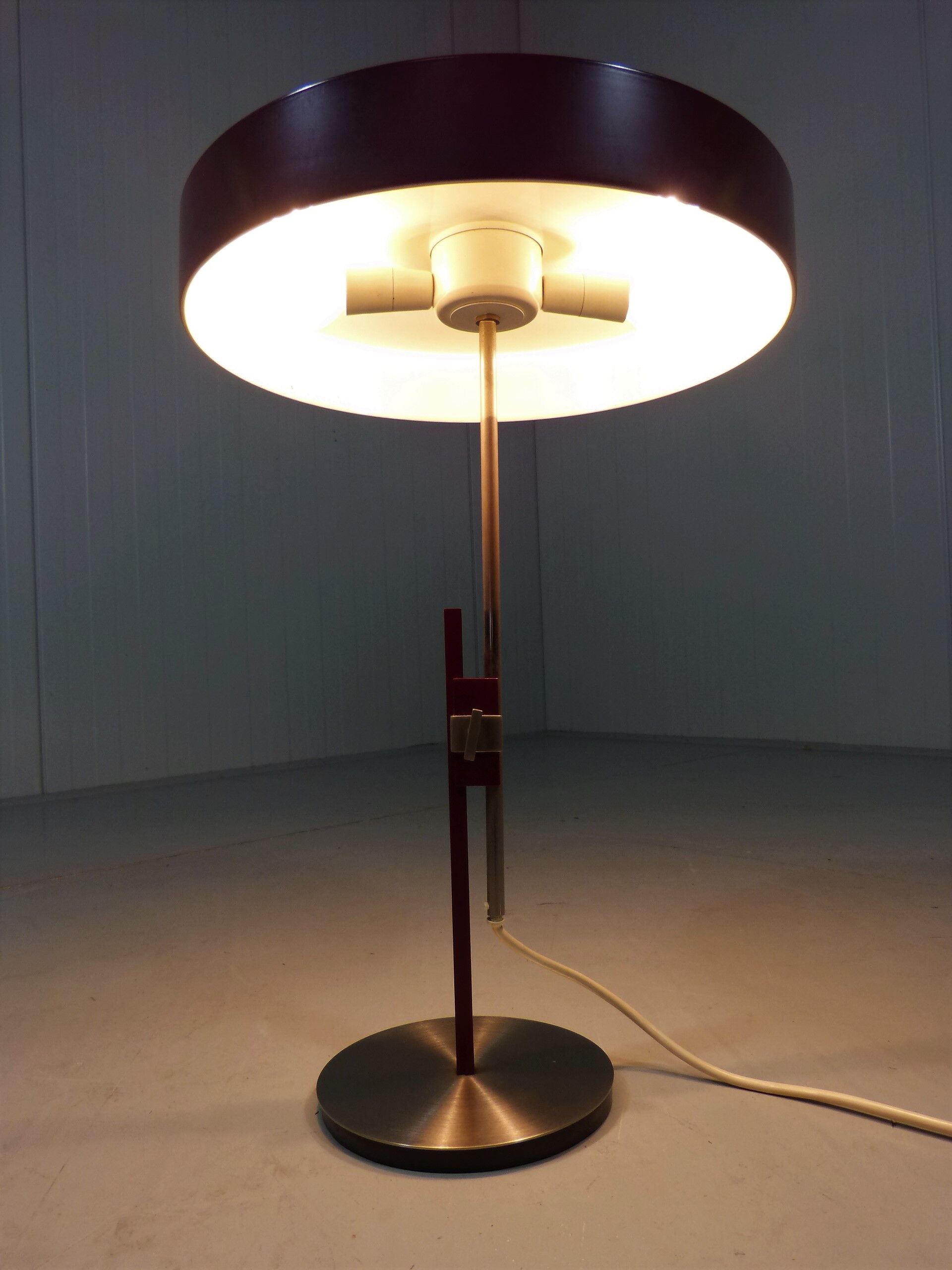 Kaiser modern president table lamp 1960’s