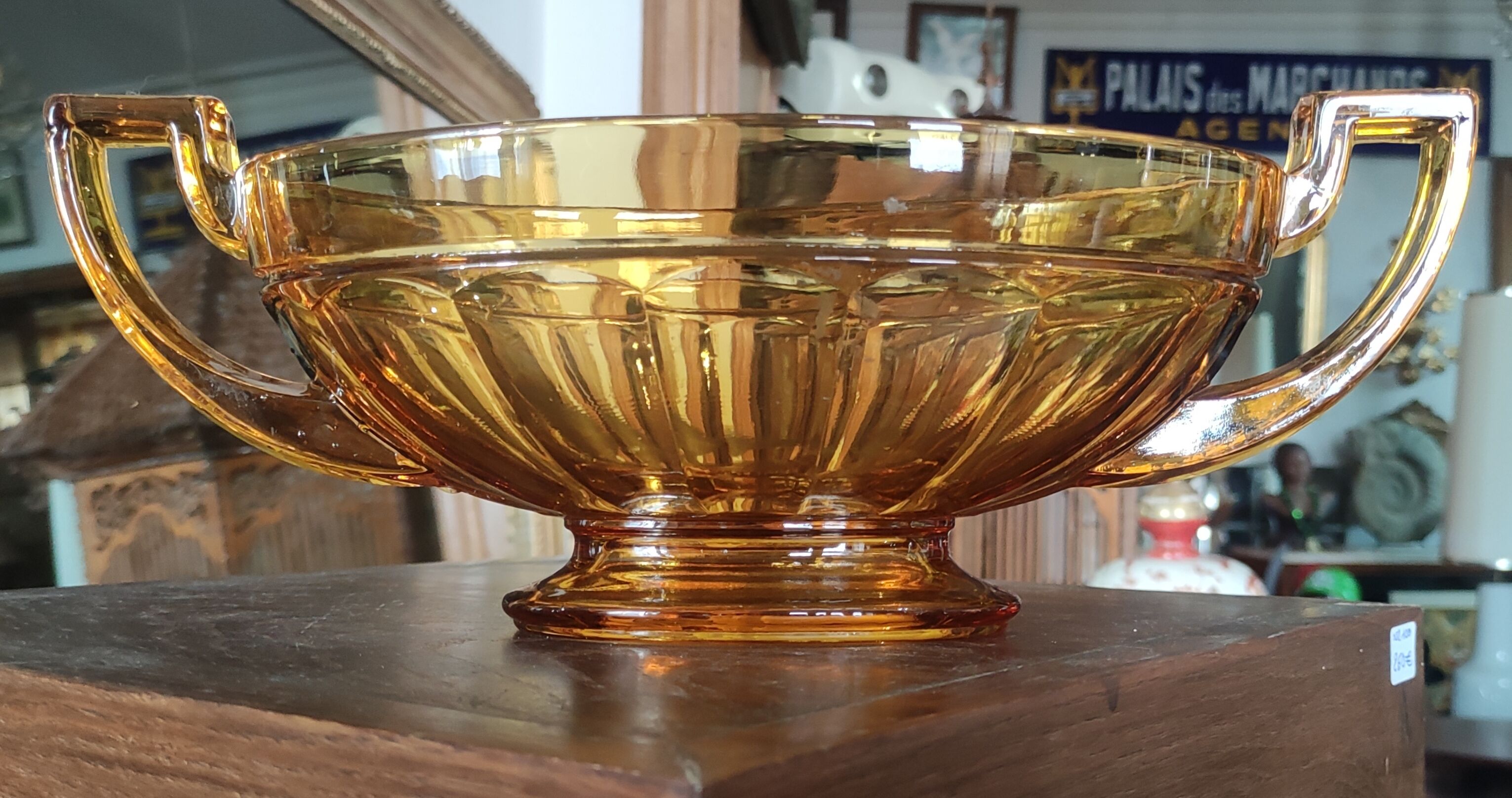 Art Deco fruit cup Val Saint-Lambert