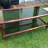 Rattan coffee table