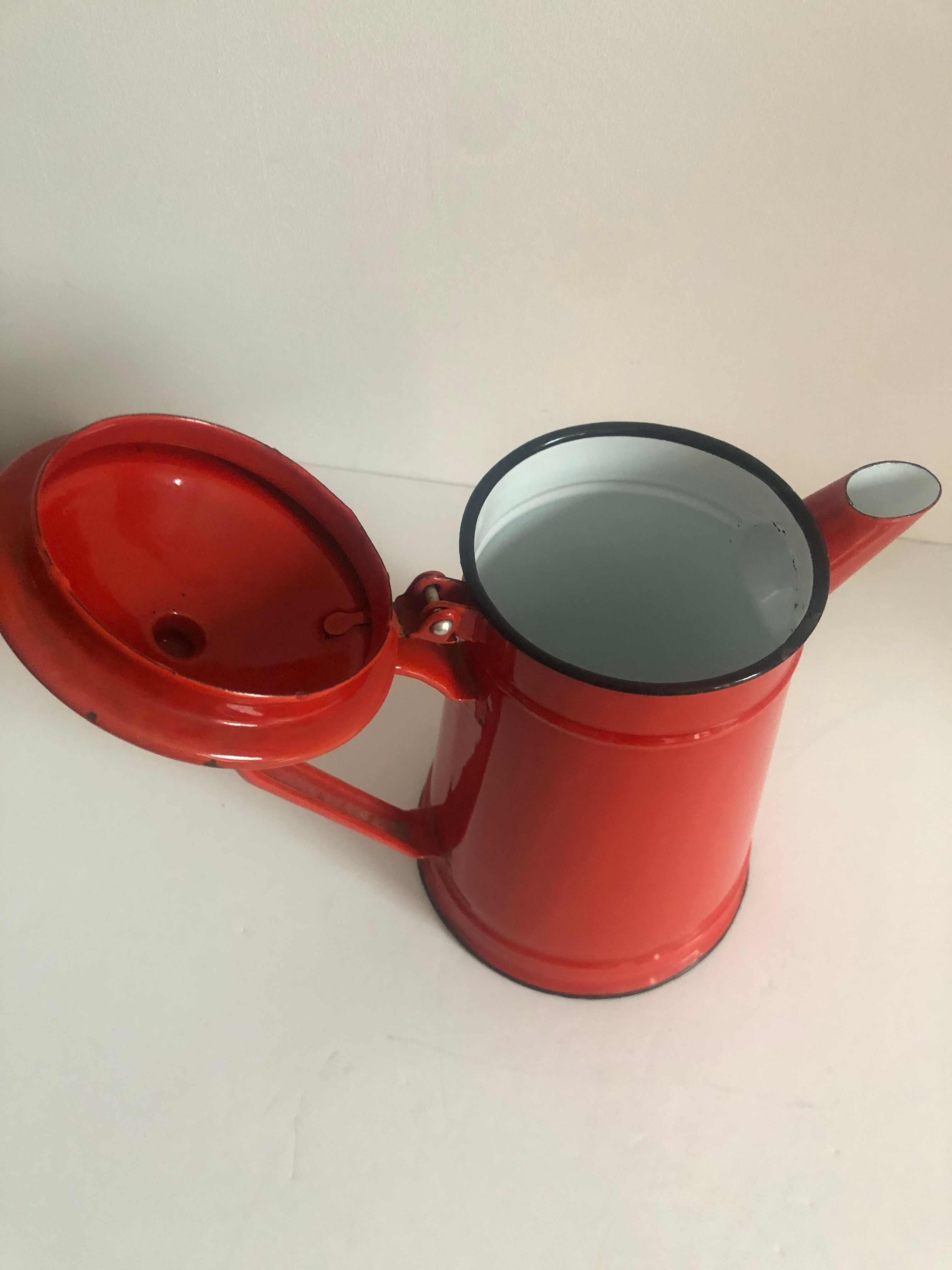 Red coffee maker