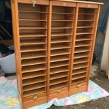 Meuble classeur de métier à 3 rideaux