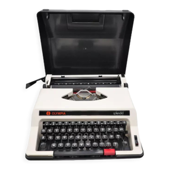 Machine à écrire Olympia Spendid révisée ruban