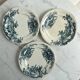Set of 3 dessert plates in ironstone 20cm