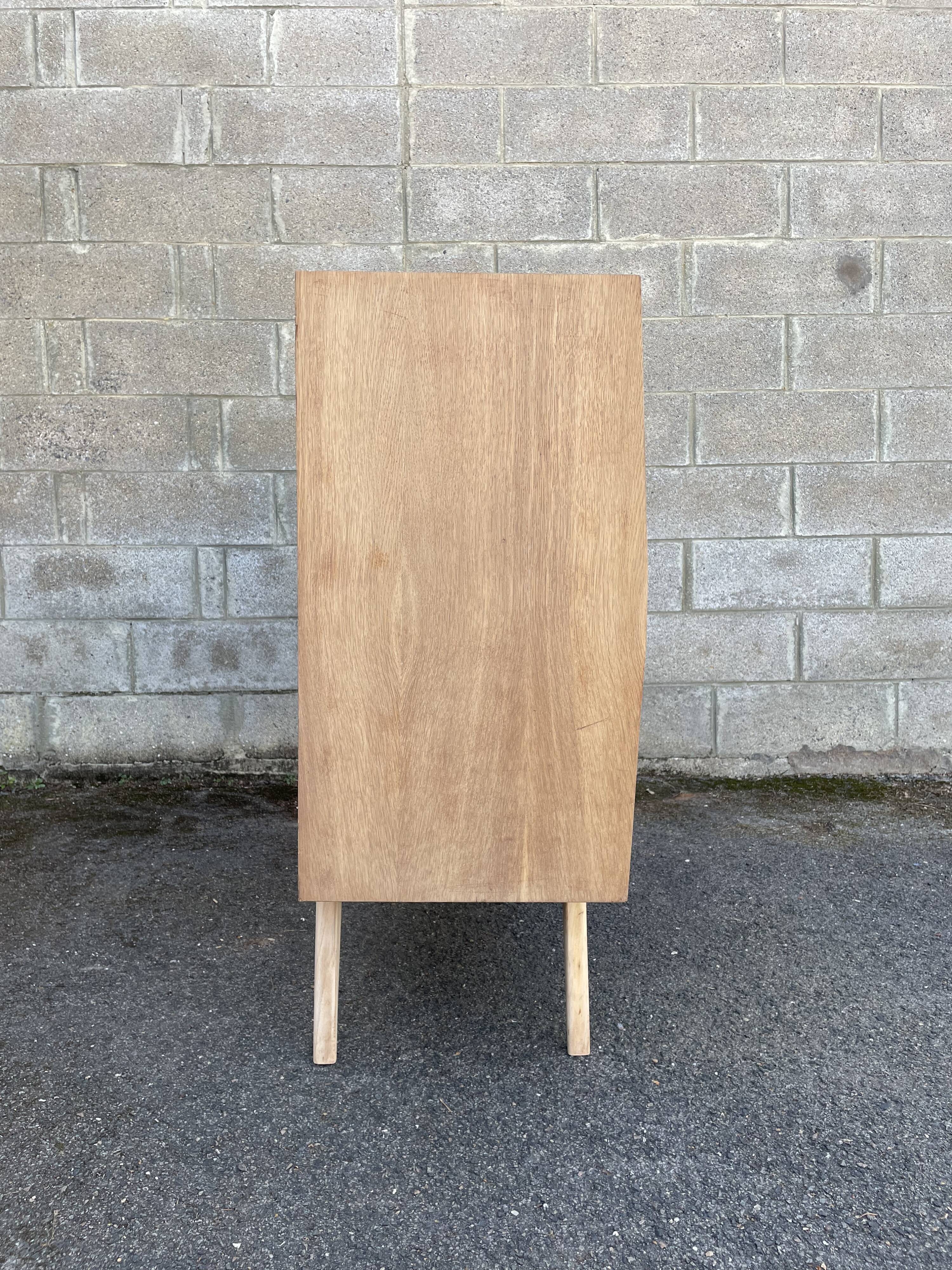 Commode vintage années 1950, pieds compas